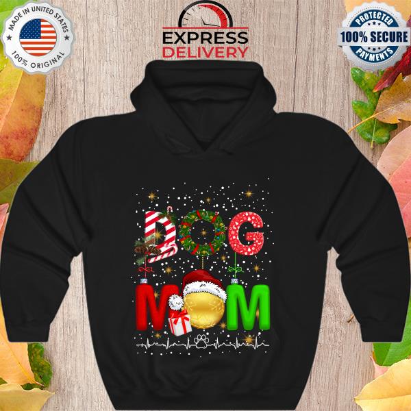 Dog Mom 2021 Christmas Sweats Hoodie