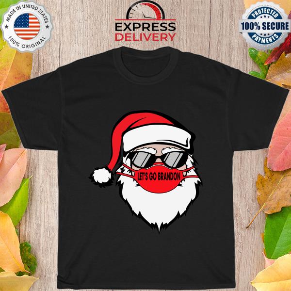 Santa Claus Face Mask Let’s Ho Ho Ho Brandon Christmas Sweater